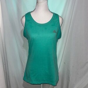 Adidas Green the ultimate tank Sleeveless Tank Top size small